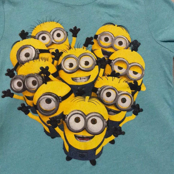Girls minion T-shirt - Picture 2 of 3